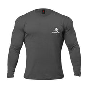 XAPE Graffiti Long Sleeve Tee - Charcoal