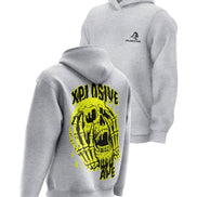 XAPE Grilled Cheese Hoodie - Heather Grey
