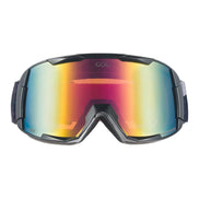 Griz UV400 Ski Snowboard Goggles with Anti-Fog Mirror Hydrophobic Double Lens