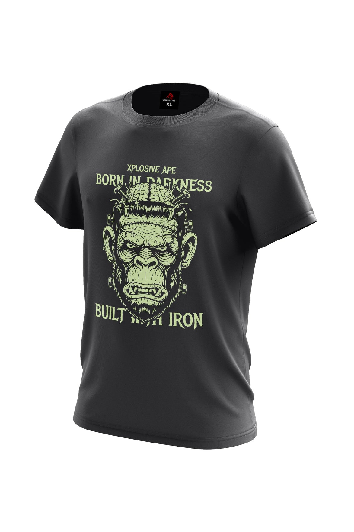 XAPE Frankenape V2 Tee - Charcoal