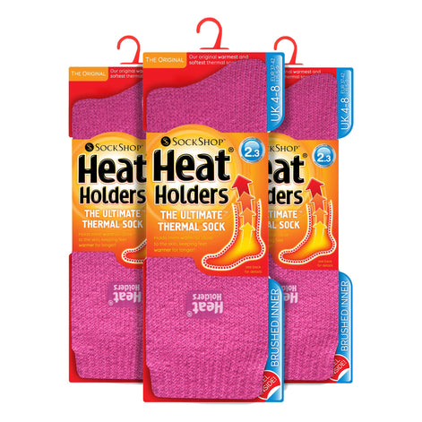 Ladies Original Thick Winter Thermal Socks (Multipack Options)