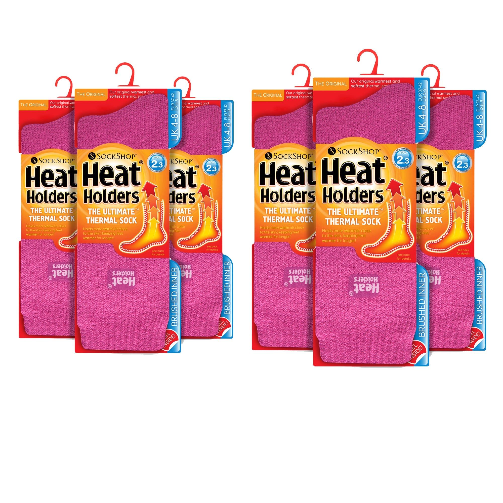 Ladies Original Thick Winter Thermal Socks (Multipack Options)