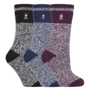 Set of 3 Insulated Thermal Ladies Socks for Ultimate Cold Weather Comfort