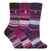 Set of 3 Insulated Thermal Ladies Socks for Ultimate Cold Weather Comfort