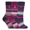 Set of 3 Insulated Thermal Ladies Socks for Ultimate Cold Weather Comfort