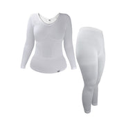 Cozy Women's Thermal Underwear Set: Long Sleeve Top & Long Leggings