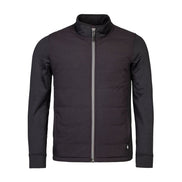 Men's Hybrid Fleece Lined Jacket Full Zip | Insulated Waterproof Coat