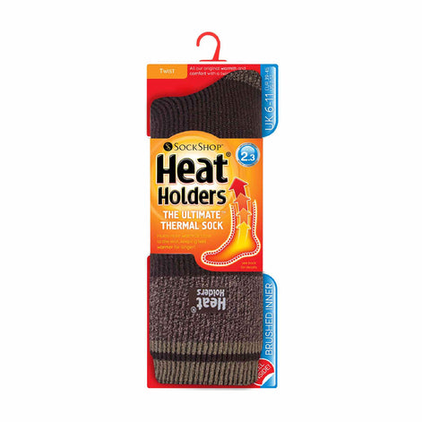 Mens Twist Patterned Thick Winter Warm Thermal Socks