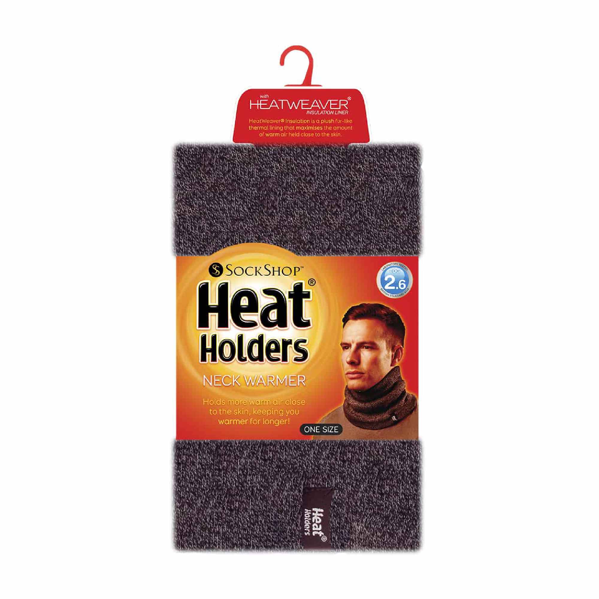 Mens 2.6 TOG Soft Fleece Lined Thermal Winter Neck Warmer