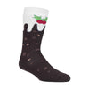 Mens Christmas Non Slip Thermal Slipper Socks with Grippers