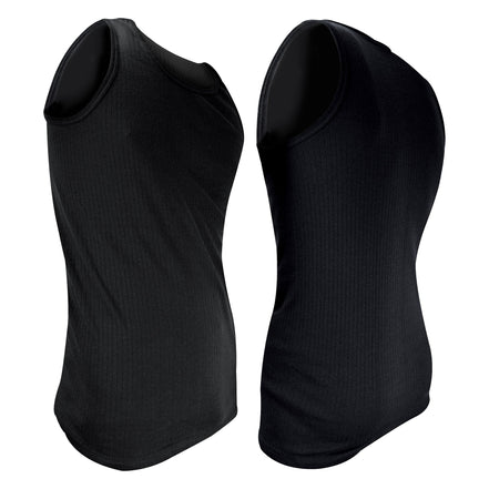 2 Pack Mens Sleeveless Thermal Top for Winter