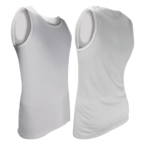 2 Pack Mens Sleeveless Thermal Top for Winter