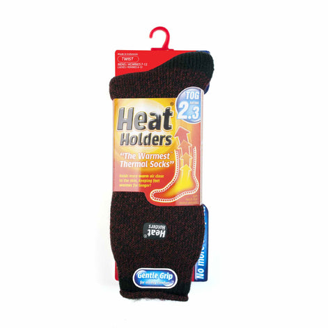 Mens Plain Twist Patterned Thick Winter Warm Thermal Socks