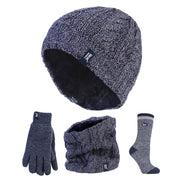 Ladies Winter Thermal Hat, Neck Warmer, Gloves & Socks Set