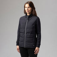 Winter Insulated Women's Hybrid Jacket | Fleece-Lined Waterproof Coat