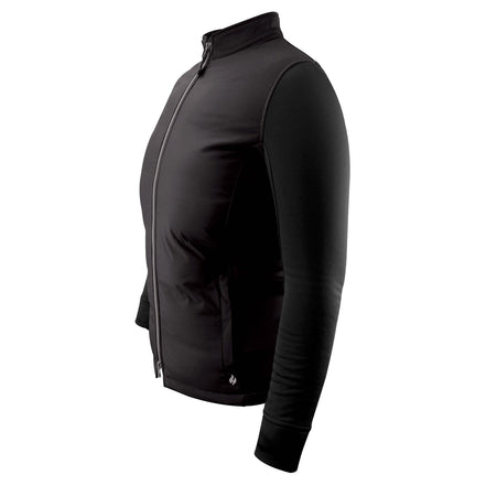 Winter Insulated Women's Hybrid Jacket | Fleece-Lined Waterproof Coat