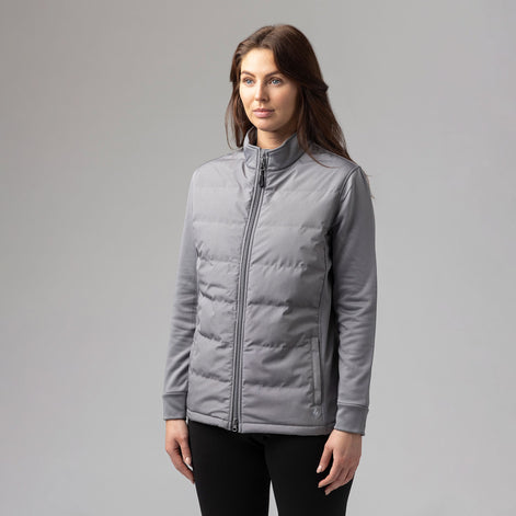 Winter Insulated Women's Hybrid Jacket | Fleece-Lined Waterproof Coat