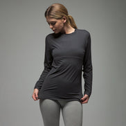 Ultra Lite Fleece-Lined Thermal Top for Women | Ladies Long Sleeve Thermal Top