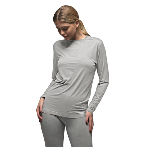 Ultra Lite Fleece-Lined Thermal Top for Women | Ladies Long Sleeve Thermal Top