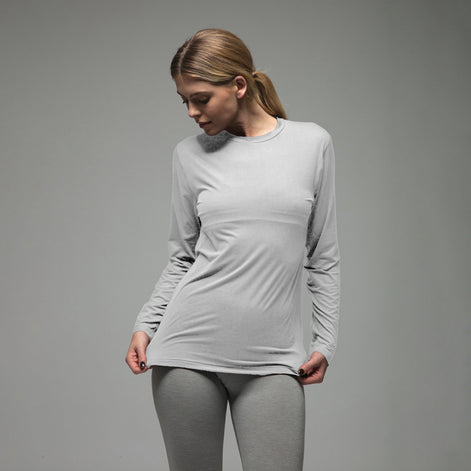 Ultra Lite Fleece-Lined Thermal Top for Women | Ladies Long Sleeve Thermal Top