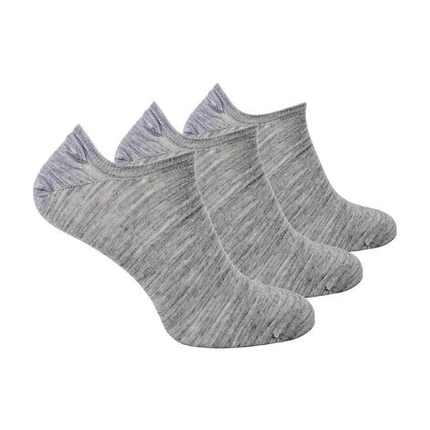 3 Pack Men's Merino Wool Invisible No Show Socks