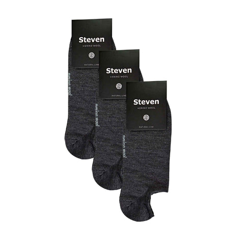 3 Pack Men's Merino Wool Invisible No Show Socks