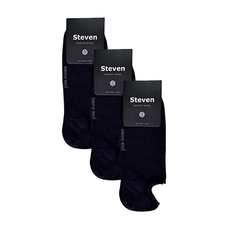 3 Pack Men's Merino Wool Invisible No Show Socks