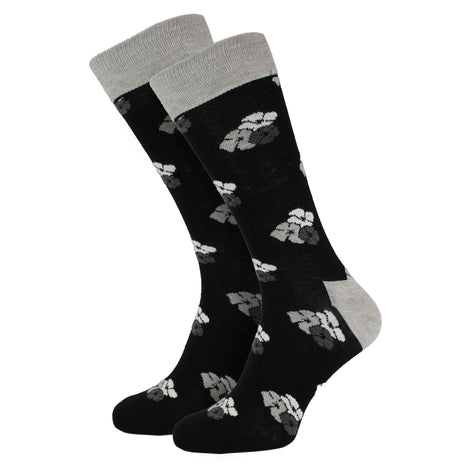 Floral Mens Dress Socks | Classic Flower Socks