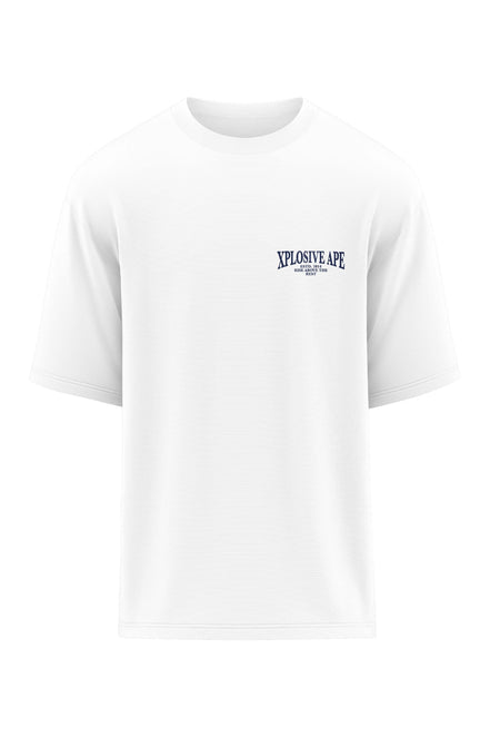 XAPE Heritage Oversized Tee - White