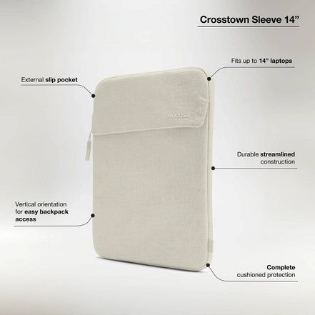 InCase Crosstown Sleeve with Woolenex for 14-inch Laptop