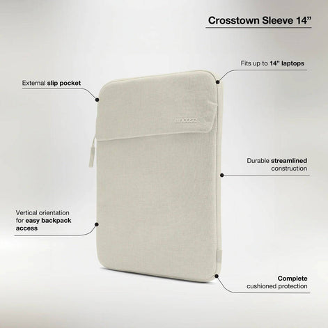 InCase Crosstown Sleeve with Woolenex for 14-inch Laptop
