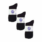 6 Pack Ladies Non Elastic Bamboo Diabetic Socks