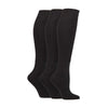 3 Pack Ladies Knee High Soft Bamboo Diabetic Socks