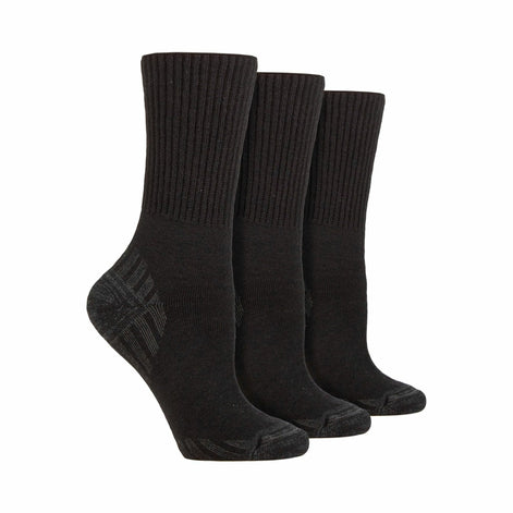 3 Pack Diabetic Walking Socks for Men & Ladies | Extra Wide Wool Hiking Socks
