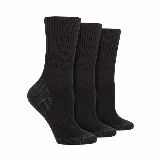 3 Pack Diabetic Walking Socks for Men & Ladies | Extra Wide Wool Hiking Socks