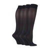2 Pack Ladies 40 Denier Compression Knee High Energising Socks