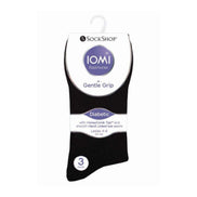 6 Pack Ladies Non Elastic Cotton Diabetic Socks with Seamless Toe