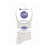 6 Pack Ladies Non Elastic Cotton Diabetic Socks with Seamless Toe