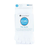 1 Pack Unisex Lightweight Cotton Toe Socks for Athletes Foot