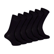 6 Pack Men's Non Elastic Bamboo Diabetic Socks