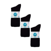 6 Pack Men's Non Elastic Bamboo Diabetic Socks