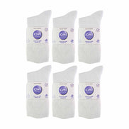 12 Pairs Ladies Diabetic Bamboo Socks | Non Elastic Gentle Grip Top Socks