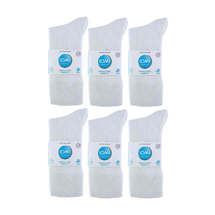 2 Pack Mens Diabetic Bamboo Extra Wide  NON ELASTIC Socks