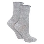 2 Pairs Ladies Cashmere Socks - Luxury Soft and Warm Seamless Everyday Socks