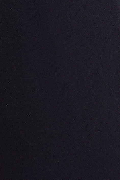 Tilde Sustainable Satin Back Crepe Wide Leg Trousers - Navy