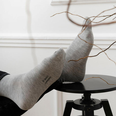 Mens Cashmere Socks - Luxury Soft and Warm Seamless Everyday Socks