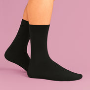 2 Pairs Mens Cashmere Socks - Luxury Soft and Warm Seamless Everyday Socks