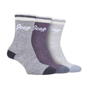 3 Pack Ladies Performance Heavy Duty Cushioned Hiking Boot Socks