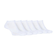 6 Pack Ladies Cotton Cushioned Low Cut Sport Ankle Socks for Running