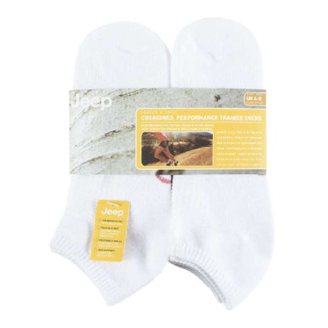 6 Pack Ladies Cotton Cushioned Low Cut Sport Ankle Socks for Running